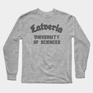 Latveria University (grey) Long Sleeve T-Shirt